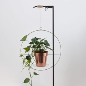 Okrągła wisząca doniczka
