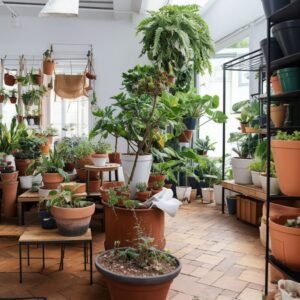 Ficus bonsai Żeń-szeń w doniczce