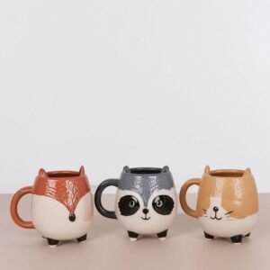 Doniczki ze zwierzętami w asortymencie